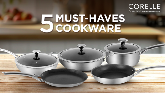 5 Must-Haves Cookware for Every Home Chef