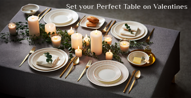 Valentine's Dinner Date: Setting the Perfect Table at Home