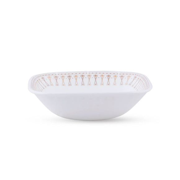 Corelle Square Round Gold Collection Golden Infinity 296ml Vegetable / Dessert Bowl (Single)