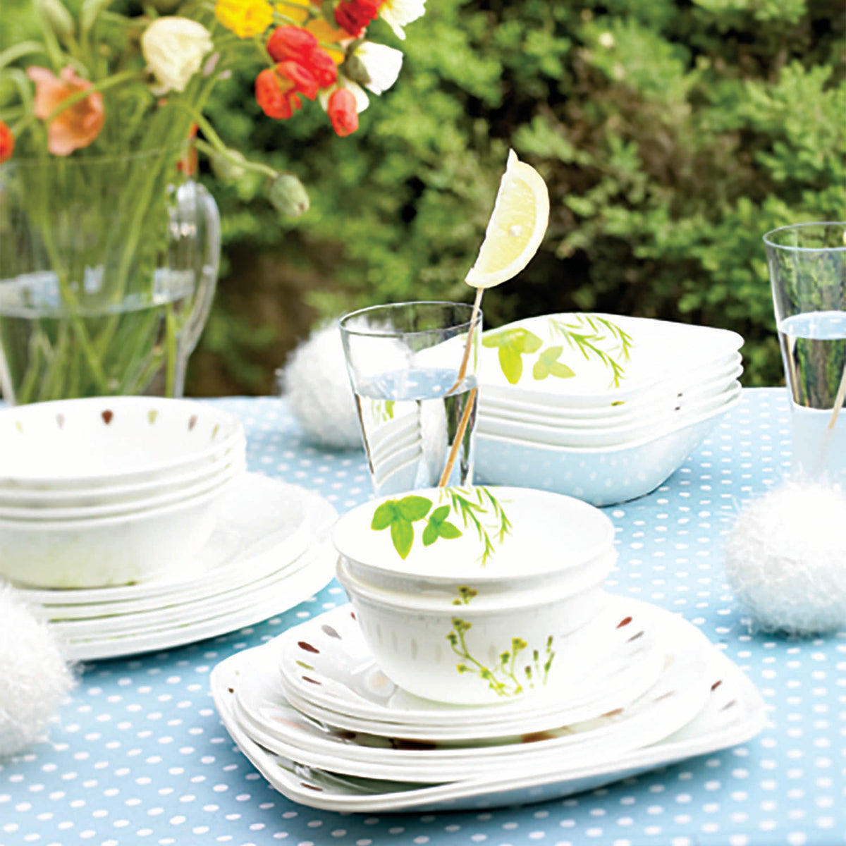 Corelle Dinner Set Corelle Asia Collection European Herbs 14 Pcs