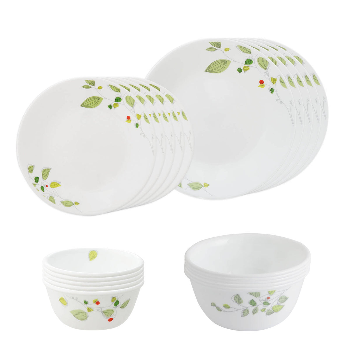 Corelle Asia Collection Green Breeze 20 Pcs Dinner Set – Corellebrands