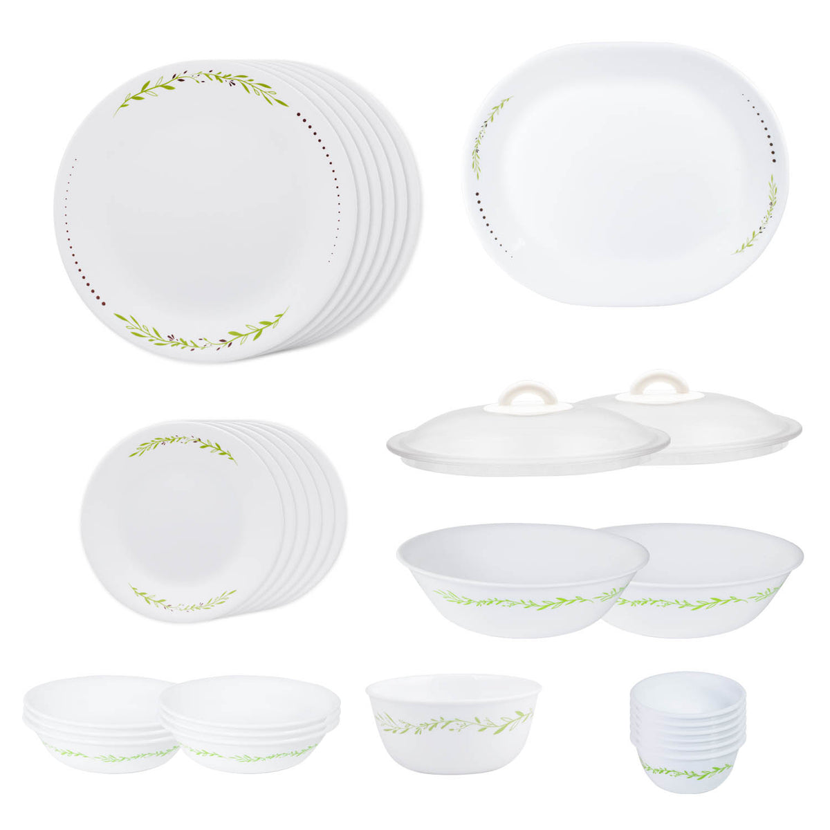 Corelle Livingware Series Herbs 30 Pcs Dinner Set – Corellebrands