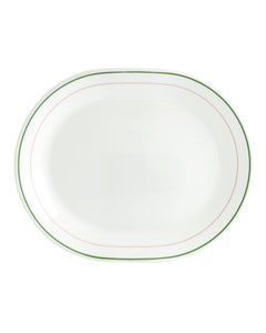 Corelle Livingware Double Ring Green 12.25 /31cm Serving Platter