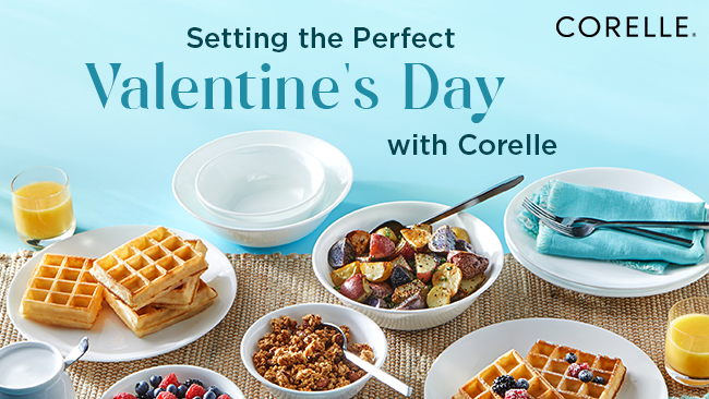 Setting the Perfect Valentine's Day Table with Corelle