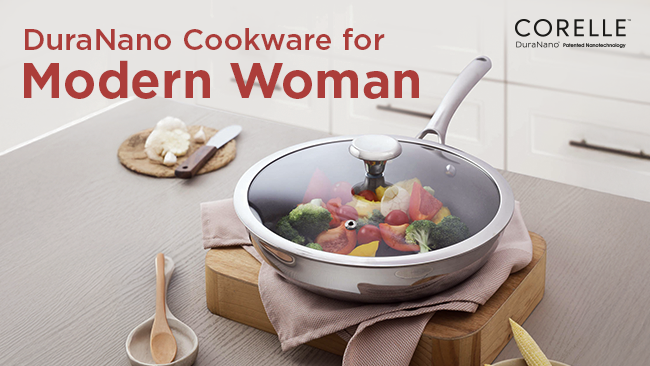 Celebrate Women’s Day with Corelle: DuraNano Cookware for the Modern ...