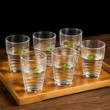 Peggy Oliver Riviera Stackable Glass Set of 6 - 210 ML