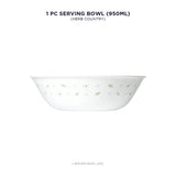 Corelle Asia Round Herb Country 1 Pcs Serving Bowl (950ml)