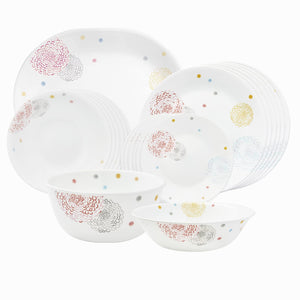 Corelle 21 Pc Dinner Set POM POM