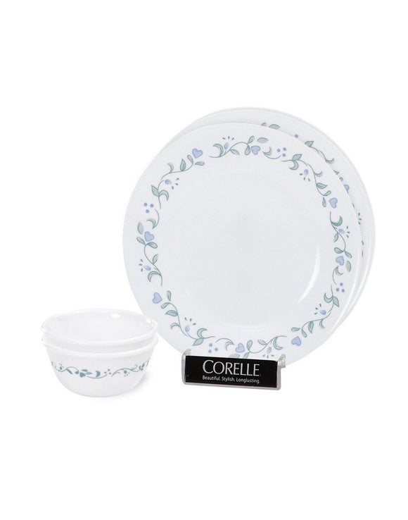 Corelle Glass Bachhelor Set -Country Cottage 4Pcs