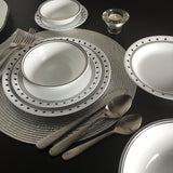 Corelle 21 Pc Dinner Set-City Block-C4