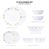 Corelle 21 Pcs Dinner Set-Secret Garden-C1