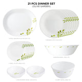 Corelle 21 Pcs Dinner Set Olive Garden