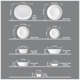 Corelle Asia Round Shadow Iris 1 Pcs Small Plate (17cm)