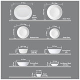 Corelle Livingware Round Crown 30 Pcs Dinner Set