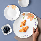 Corelle Asia Square Round Begonia 1 Pcs Serving Bowl (1.4L)