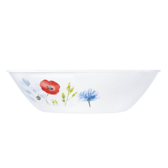 Corelle Asia Square Round Collection Daisy Field Square Round 1.4L Serving Bowl