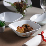 Corelle Asia Square Round Collection Daisy Field Square Round 1.4L Serving Bowl