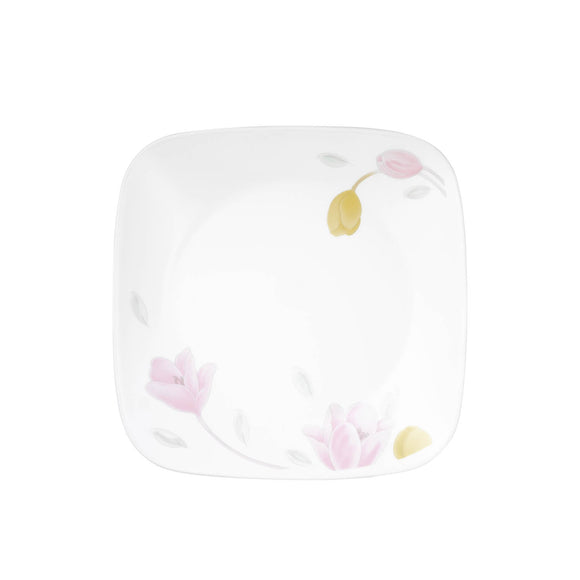 Corelle Asia Square Round Collection Elegant City Medium / Luncheon Plate  (Single)