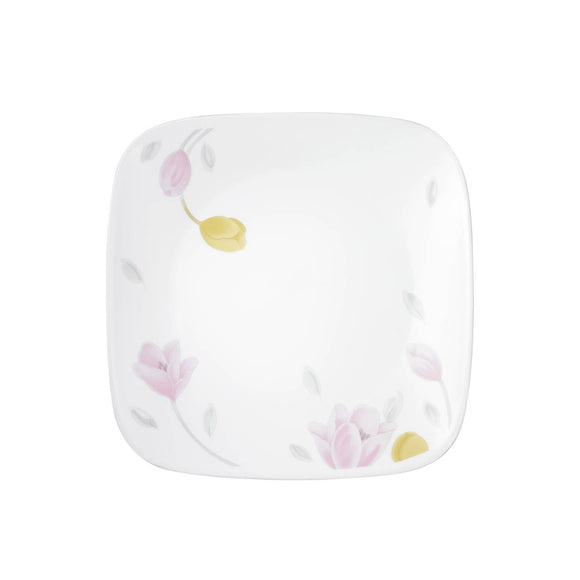 Corelle Asia Square Round Collection Elegant City Dinner Plate (Single)