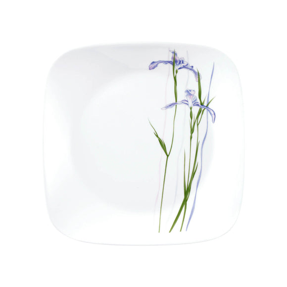 Corelle Asia Square Round Shadow Iris 1 Pcs Medium Plate (22.9cm)