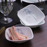 Corelle Asia Shadow Iris Square Round 296ml Vegetable / Dessert Bowl (Single)