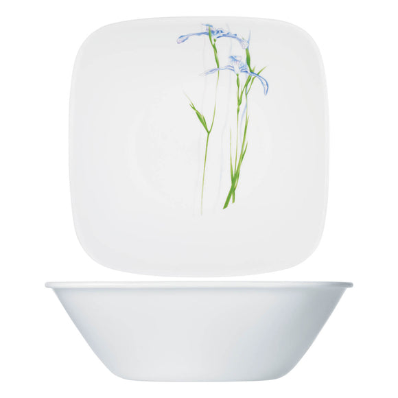 Corelle Asia Square Round Collection Shadow Iris 1.4L Serving Bowl (Single)