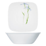 Corelle Asia Square Round Collection Shadow Iris 1.4L Serving Bowl (Single)