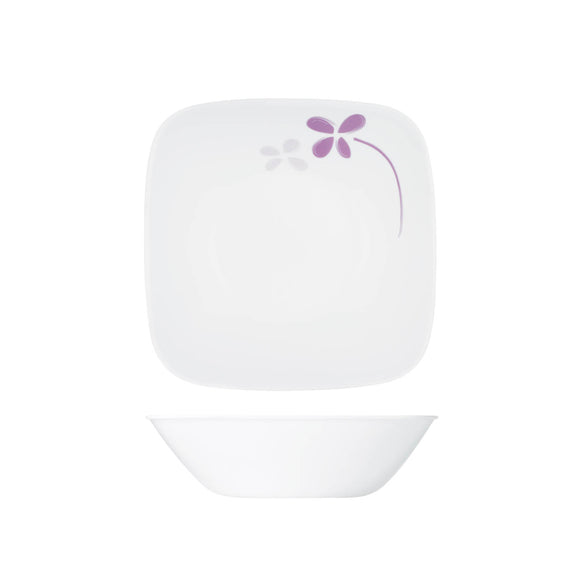 Corelle Asia Square Round Warm Pansies 1 Pcs Serving Bowl (1.4L)