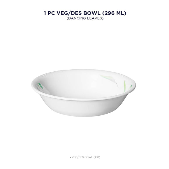 Corelle Asia Round Dancing Leaves 1 Pcs Dessert Bowl (296ml)