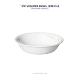 Corelle Asia Round Dancing Leaves 1 Pcs Dessert Bowl (296ml)