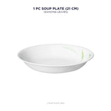 Corelle Asia Collection Dancing Leaves 21cm Soup Plate