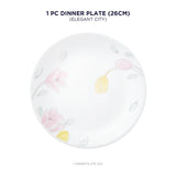Corelle Asia Collection Elegant City Dinner Plate