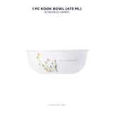Corelle Asia Round European Herbs 1 Kook Bowl (473ml)