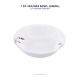 Corelle Asia Round Lavender Garden 1 Pcs Dessert Bowl (296ml)