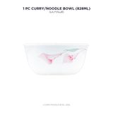 Corelle Asia Round Lilyville 1 Pcs Curry/Noodle Bowl (828ml)