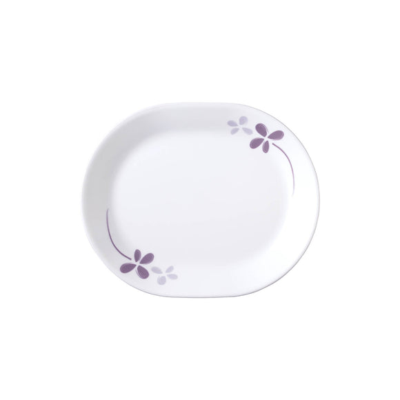 Corelle Asia Warm Pansies 1 Pcs Oval Serving Platter (31cm)