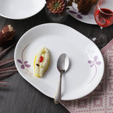 Corelle Asia Warm Pansies 1 Pcs Oval Serving Platter (31cm)