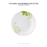 Corelle Asia Round European Herbs 1 Pcs Small Plate (17cm)