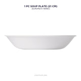 Corelle Asia Collection European Herbs 21cm Soup Plate