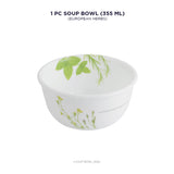 Corelle Asia Round European Herbs 1 Pcs Soup Bowl (355ml)