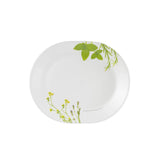 Corelle Asia European Herbs 1 Pcs Oval Serving Platter (31cm)