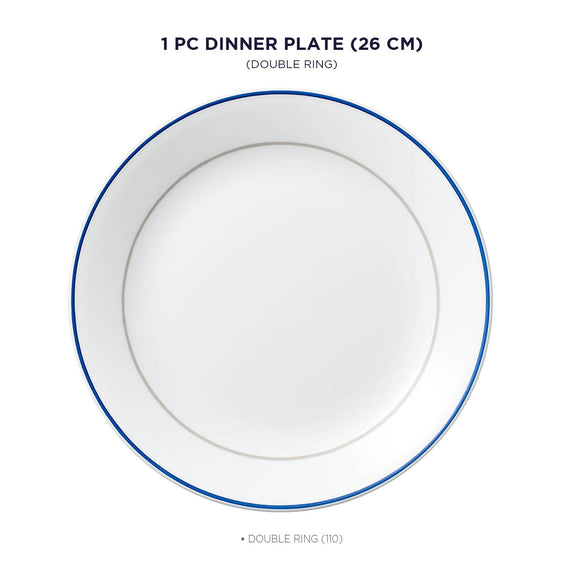 Corelle Livingware Double Ring Dinner Plate