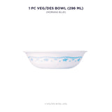 Corelle Livingware Round Morning Blue 1 Pcs Dessert Bowl (296ml)