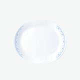 Corelle Livingware Morning Blue 1 Pcs Oval Serving Platter (31cm)