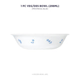 Corelle Livingware Round Provincial Blue 1 Pcs Dessert Bowl (296ml)