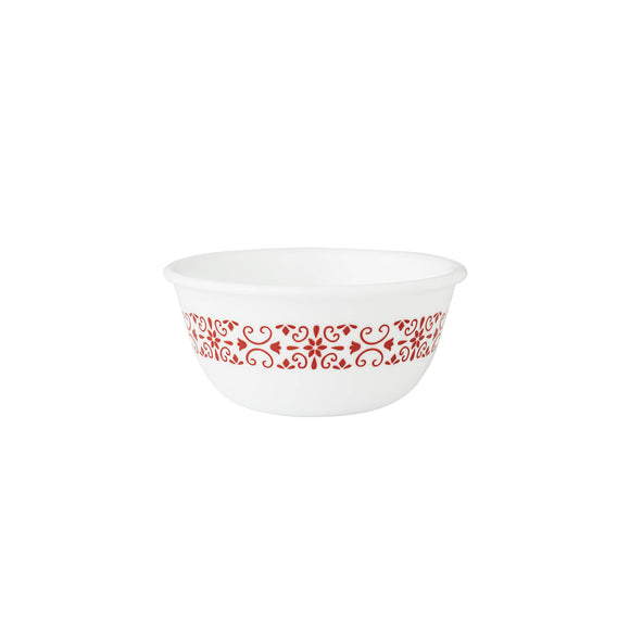 Corelle Livingware Round Red Trellis 1 Pcs Katori/Ramekin (177ml)