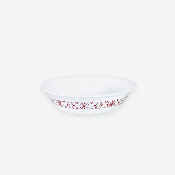 Corelle Livingware Round Red Trellis 1 Pcs Dessert Bowl (296ml)
