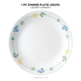 Corelle Livingware Secret Garden 26cm Dinner Plate (Single)