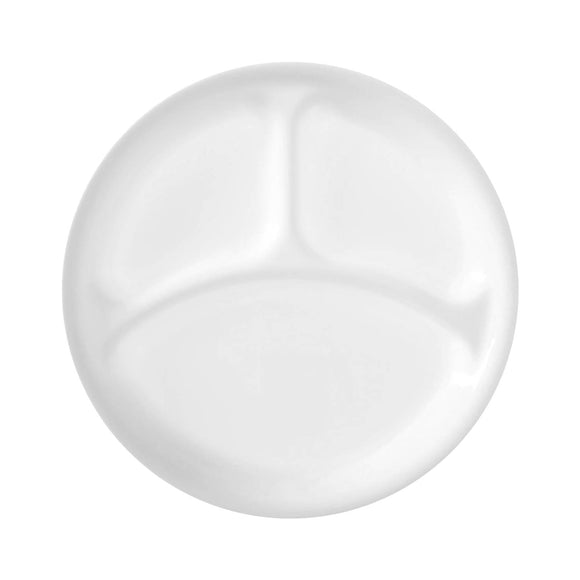 Corelle Livingware Winter Frost White Divided Dish 26 cm (Single)