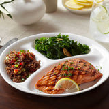 Corelle Livingware Winter Frost White Divided Dish 26 cm (Single)